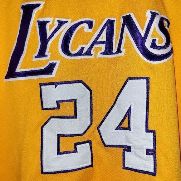 Black MAMBA #24 Jersey Lycans KOBE BRYANT - Picture 7 of 8